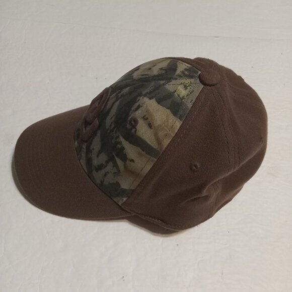 Oklahoma Sooners Top Of The World Camo One Fit Hat Unisex - Picture 3 of 7